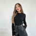 3068 ETEĞİ FIRFIRLI KAZAK-SİYAH