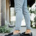 CH002 CST Loafer Pelle Erkek Ayakkabı SIYAH