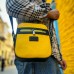 CH102 Stealht Kare Erkek Çanta SIYAH - SARI