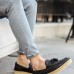 CH119 CBT Tassels Erkek Ayakkabı SIYAH
