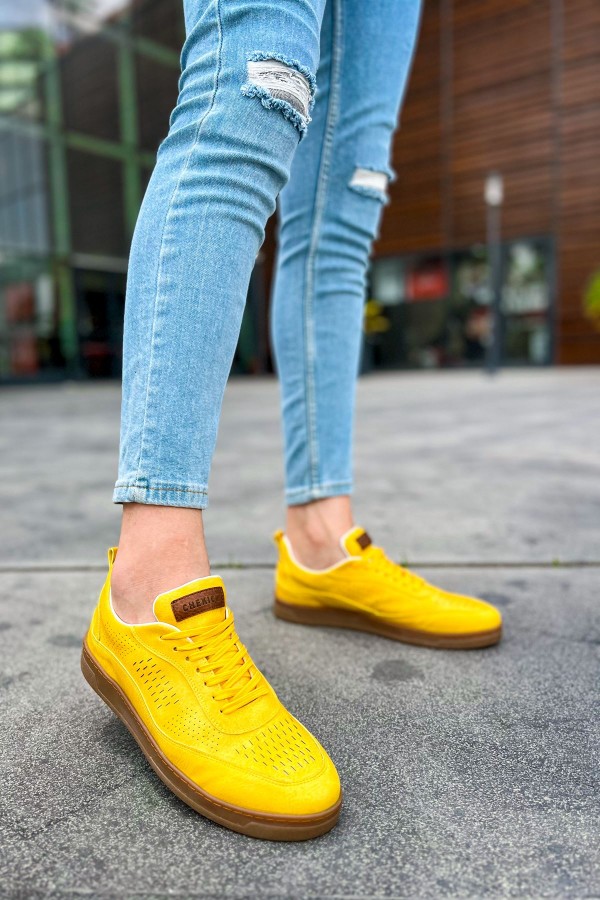 CH157 CKT Retro Erkek Ayakkabı SARI