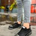 CH183 CST Jet Setter Mirror  Erkek Ayakkabı SIYAH/GUMUS