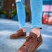 CH191 CKT Side Buckle Erkek Ayakkabı TABA