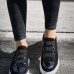CH251 SBT Mirror Suede Kadın Ayakkabı SIYAH