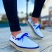 CH311 Espadril Erkek Ayakkabı BEYAZ / SAX MAVI