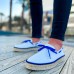 CH311 Espadril Erkek Ayakkabı BEYAZ / SAX MAVI