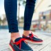 CH311 Espadril Erkek Ayakkabı SIYAH - KIRMIZI