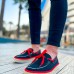 CH311 Espadril Erkek Ayakkabı SIYAH - KIRMIZI