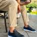 CH979 Santoni GBT Spor Erkek Ayakkabı SIYAH/MAVI