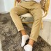 Chekcich Jogger Pantolon BEJ