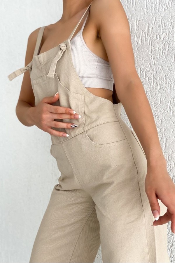 Denim Bahçıvan Salopet