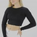 Crop Triko Siyah - 1352.55