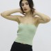 Likralı Triko Büstiyer Yeşil - P-019895